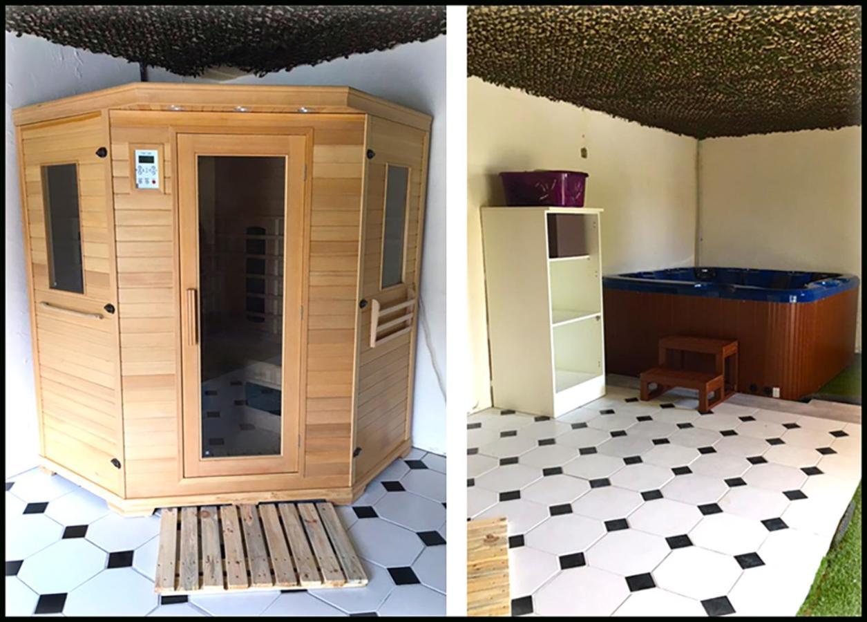 Jardin D'Arcy - Chambres D'Hotes Avec Piscine Et Spa Bois Esterno foto