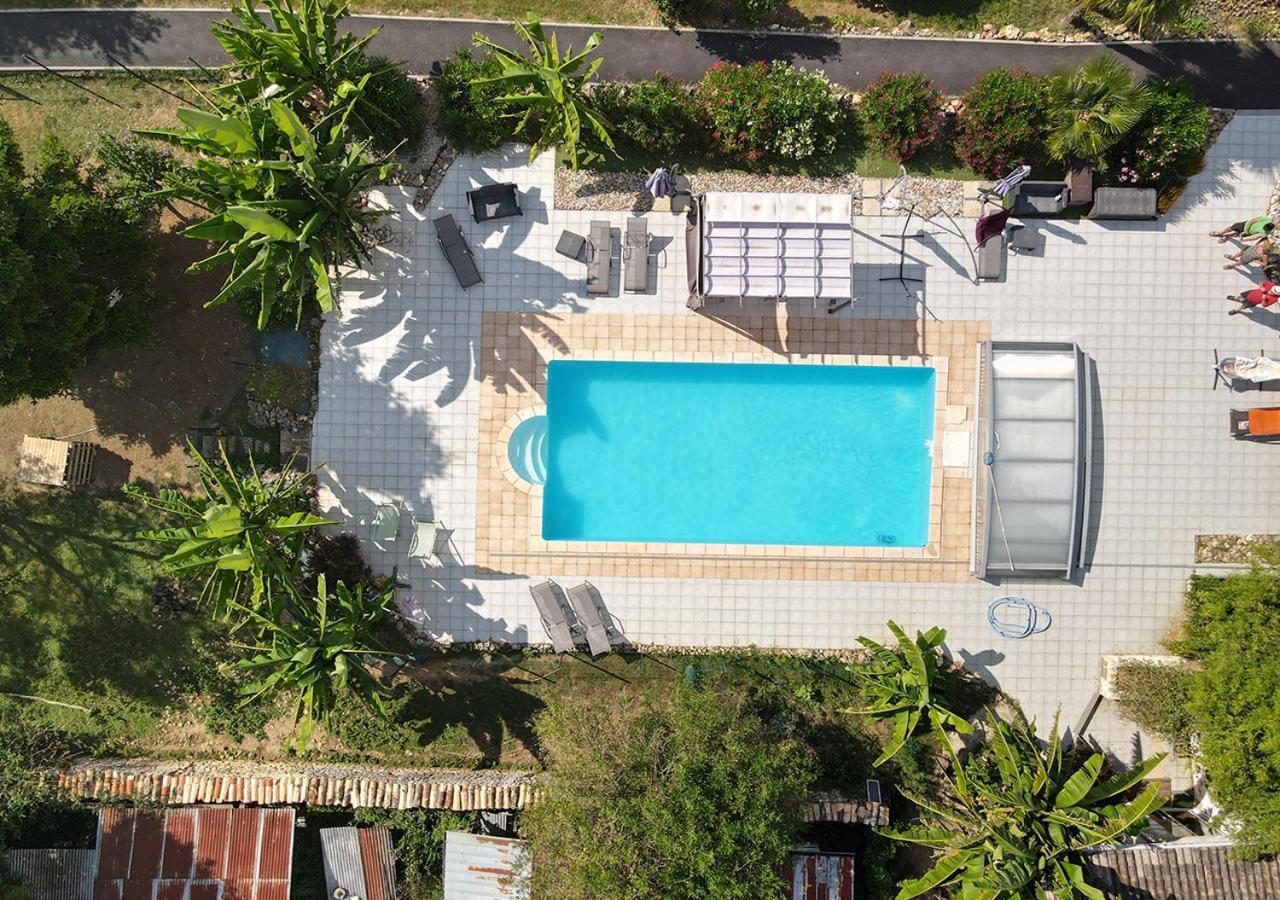 Jardin D'Arcy - Chambres D'Hotes Avec Piscine Et Spa Bois Esterno foto